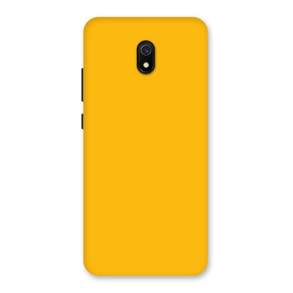Gold Yellow Back Case for Redmi 8A