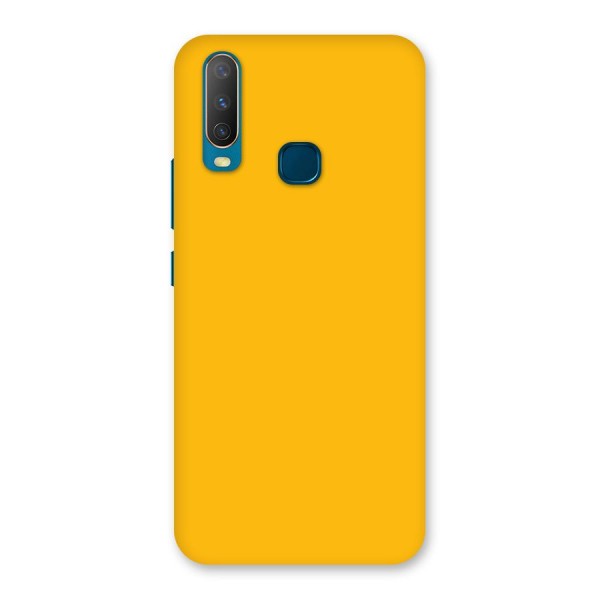 Gold Yellow Back Case for Vivo Y17