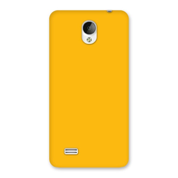 Gold Yellow Back Case for Vivo Y21