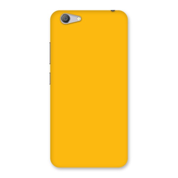Gold Yellow Back Case for Vivo Y53
