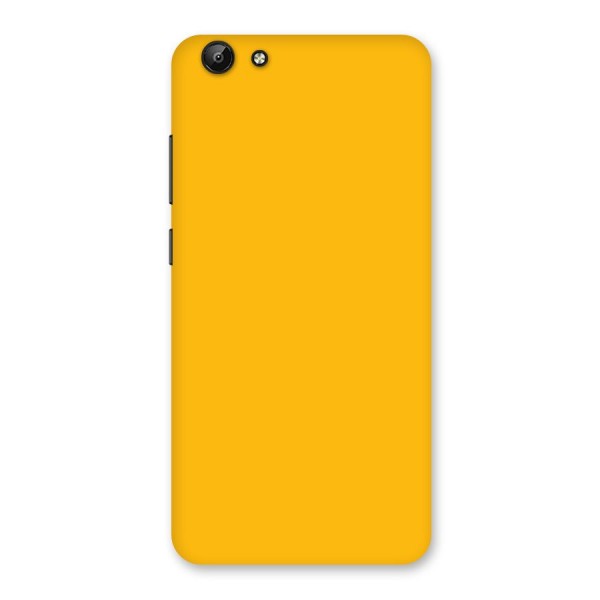 Gold Yellow Back Case for Vivo Y69