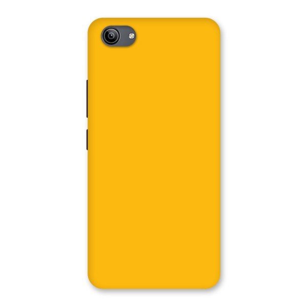 Gold Yellow Back Case for Vivo Y81i