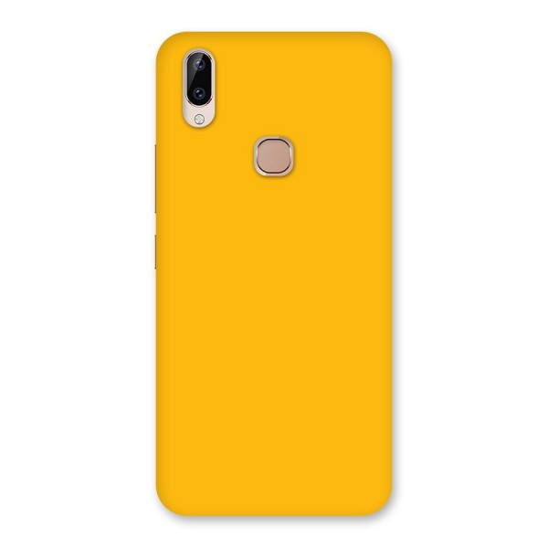 Gold Yellow Back Case for Vivo Y83 Pro