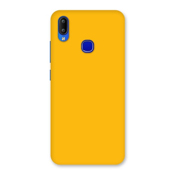 Gold Yellow Back Case for Vivo Y91