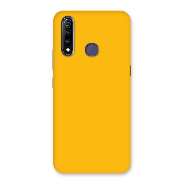 Gold Yellow Back Case for Vivo Z1 Pro