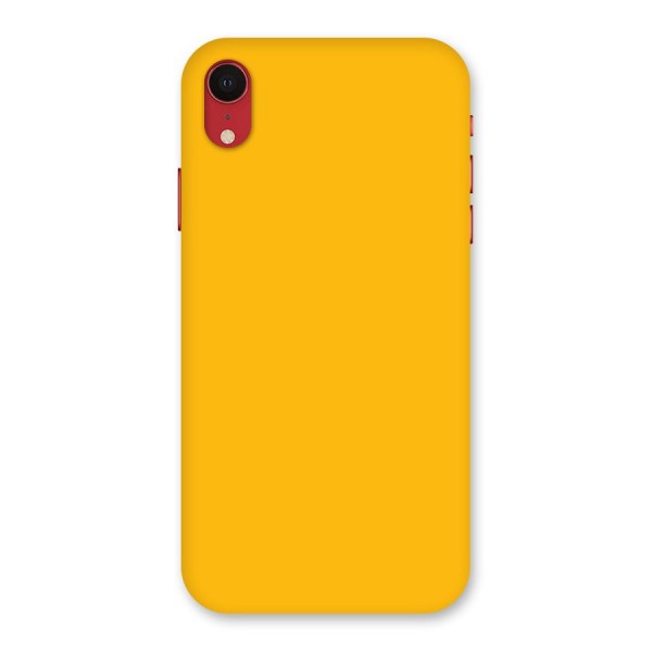 Gold Yellow Back Case for iPhone XR