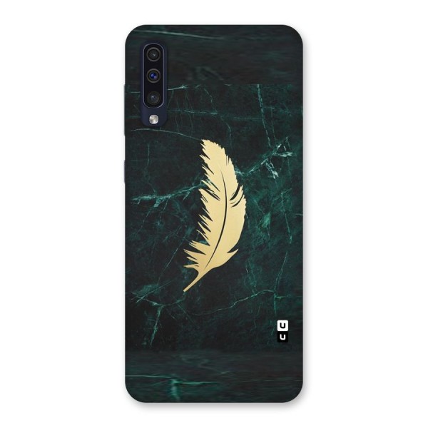 Golden Feather Back Case for Galaxy A50