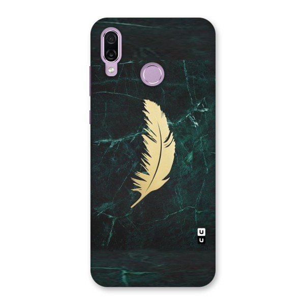 Golden Feather Back Case for Honor Play