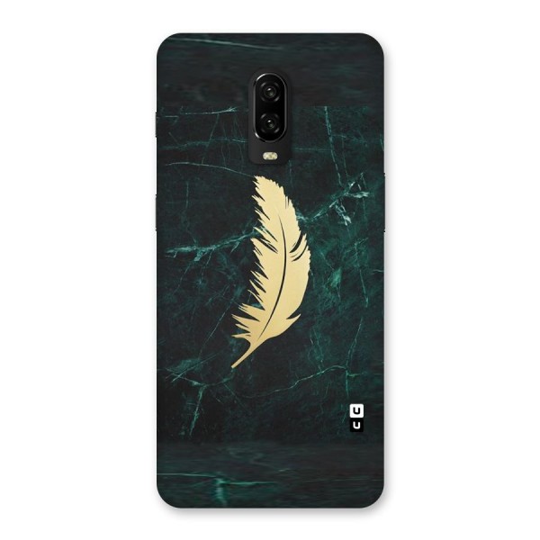 Golden Feather Back Case for OnePlus 6T