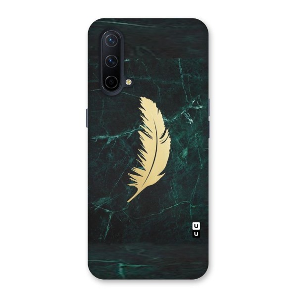 Golden Feather Back Case for OnePlus Nord CE 5G