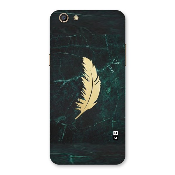 Golden Feather Back Case for Oppo F3