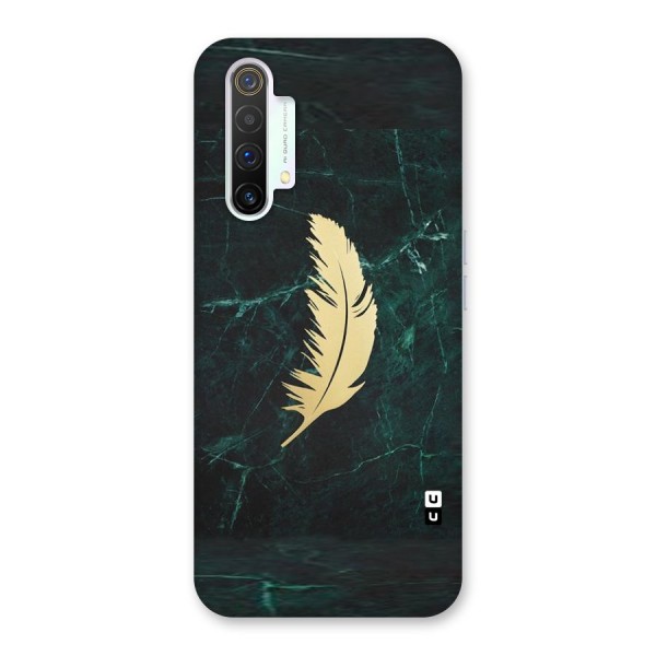Golden Feather Back Case for Realme X3 SuperZoom