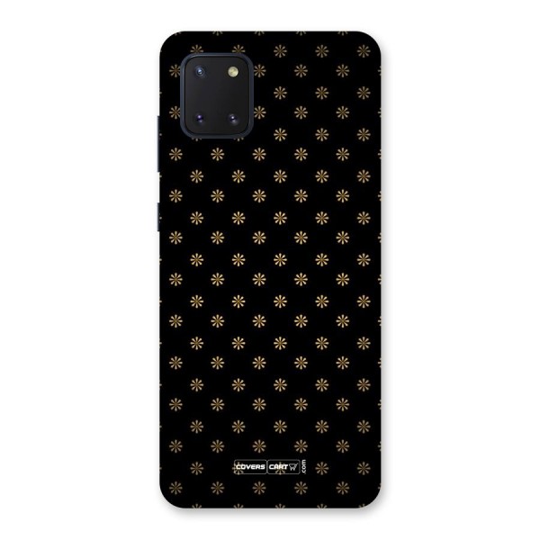 Golden Flowers Back Case for Galaxy Note 10 Lite