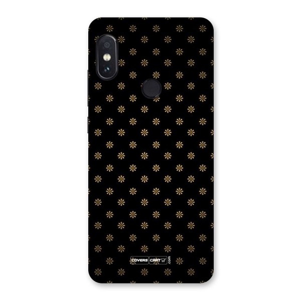 Golden Flowers Back Case for Redmi Note 5 Pro
