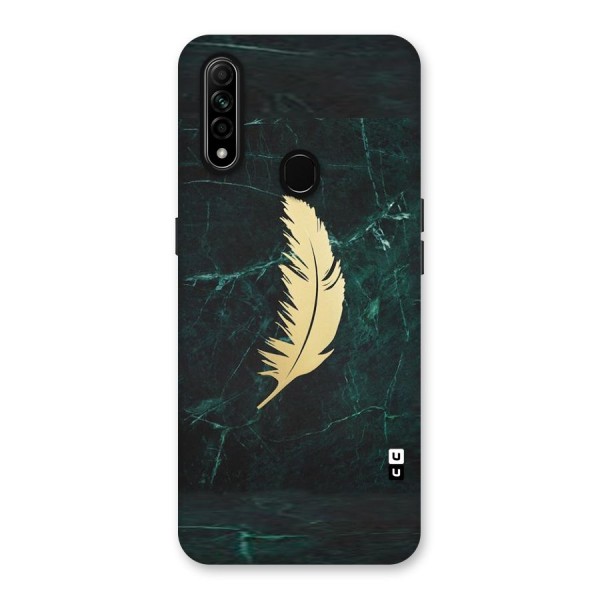 Golden Leaf Back Case for Oppo A31