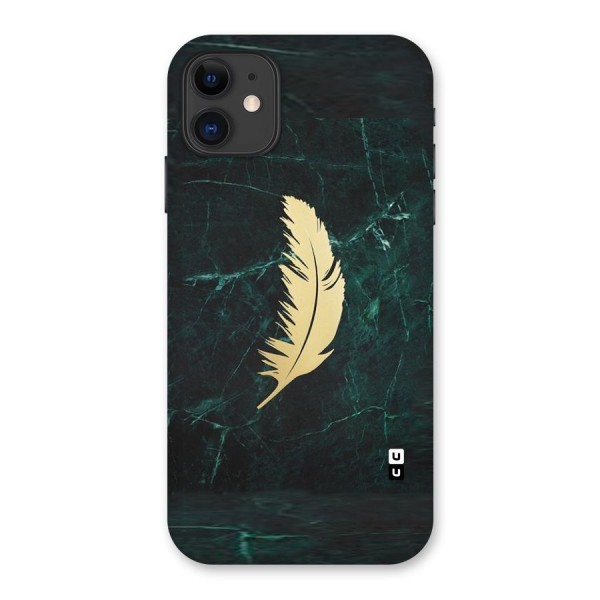 Golden Leaf Back Case for iPhone 11