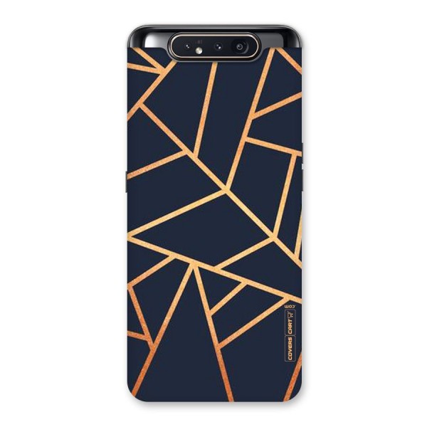 Golden Pattern Back Case for Galaxy A80