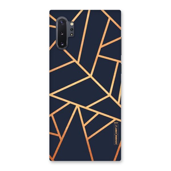 Golden Pattern Back Case for Galaxy Note 10 Plus