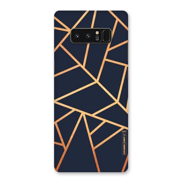 Golden Pattern Back Case for Galaxy Note 8
