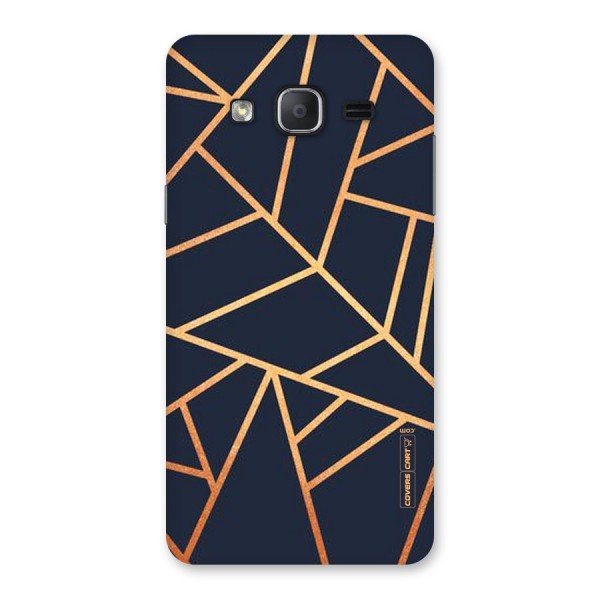 Golden Pattern Back Case for Galaxy On7 Pro