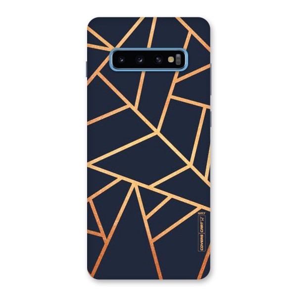 Golden Pattern Back Case for Galaxy S10 Plus