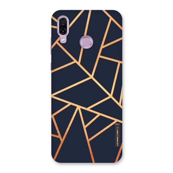 Golden Pattern Back Case for Honor Play