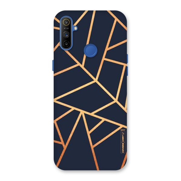 Golden Pattern Back Case for Realme Narzo 10A