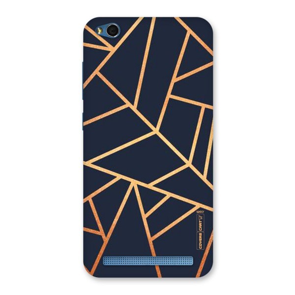 Golden Pattern Back Case for Redmi 5A