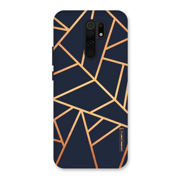 Golden Pattern Back Case for Redmi 9 Prime