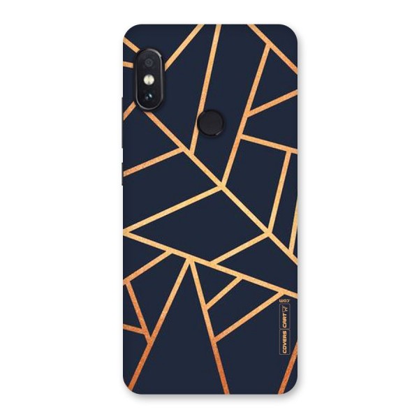 Golden Pattern Back Case for Redmi Note 5 Pro