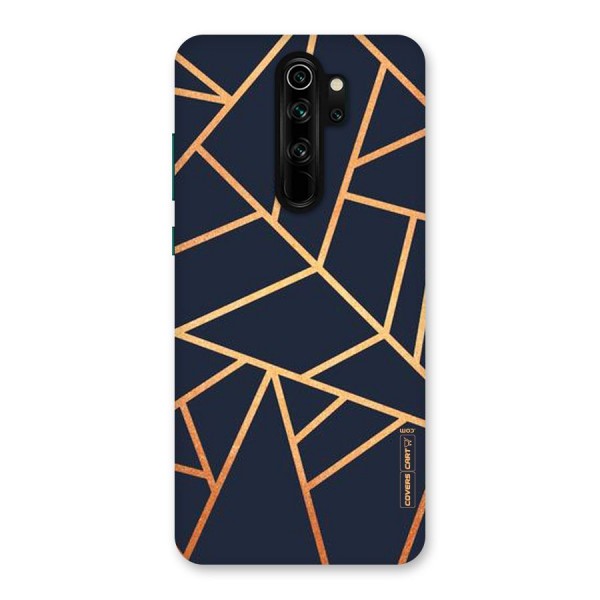 Golden Pattern Back Case for Redmi Note 8 Pro