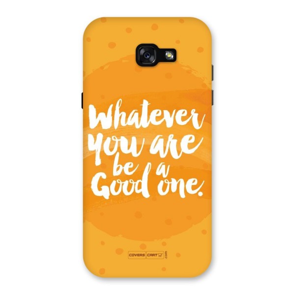 Good One Quote Back Case for Galaxy A7 (2017)