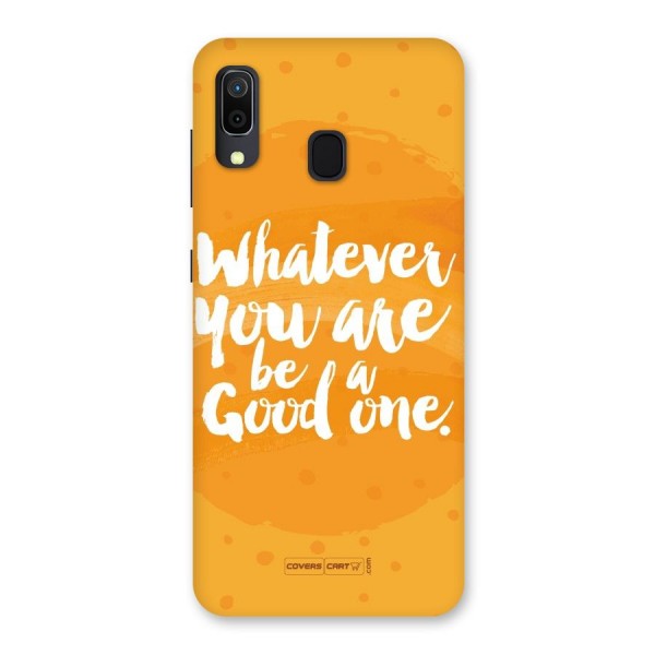 Good One Quote Back Case for Galaxy M10s