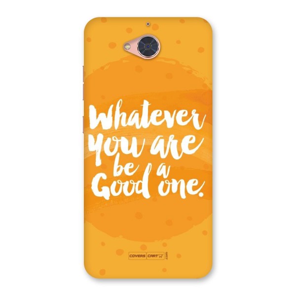 Good One Quote Back Case for Gionee S6 Pro