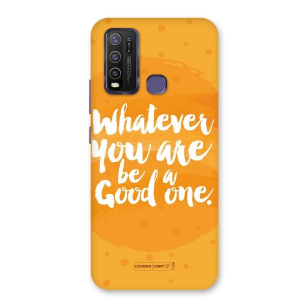 Good One Quote Back Case for Vivo Y50