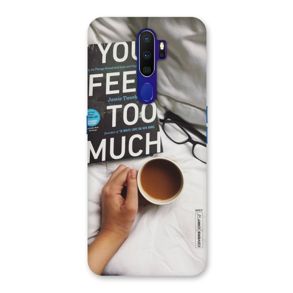 Good Reads And Coffee Back Case for Oppo A9 (2020)