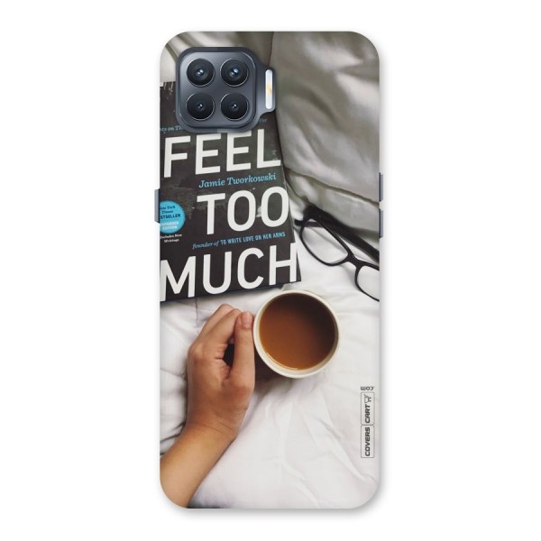 Good Reads And Coffee Back Case for Oppo F17 Pro