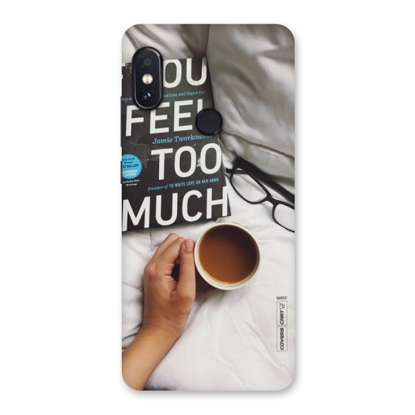Good Reads And Coffee Back Case for Redmi Note 5 Pro