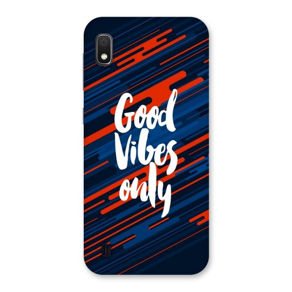 Good Vibes Only Back Case for Galaxy A10