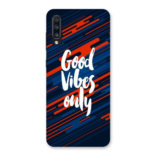 Good Vibes Only Back Case for Galaxy A70