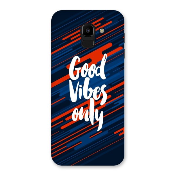 Good Vibes Only Back Case for Galaxy J6