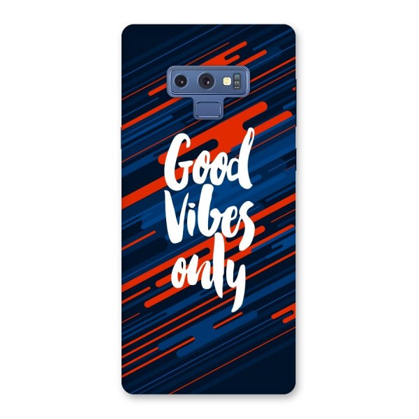Good Vibes Only Back Case for Galaxy Note 9