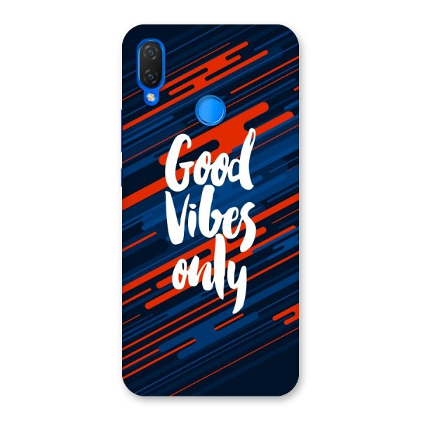 Good Vibes Only Back Case for Huawei P Smart+