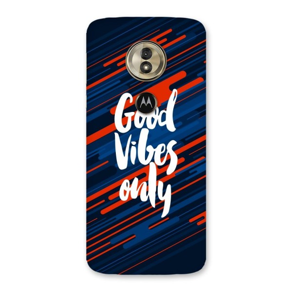 Good Vibes Only Back Case for Moto G6 Play