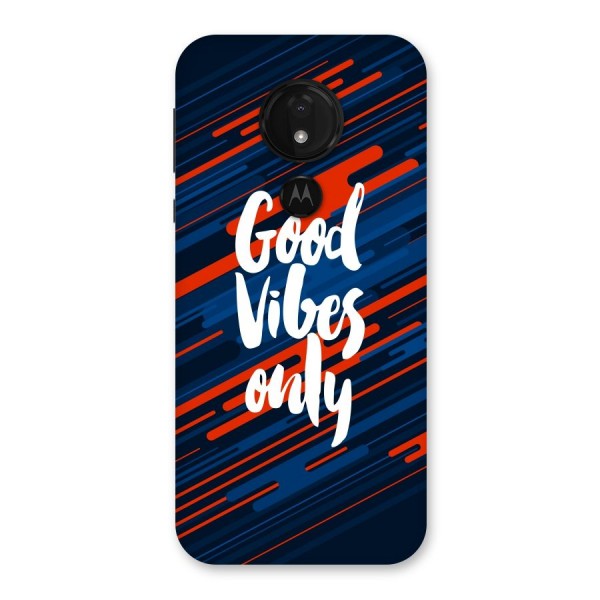 Good Vibes Only Back Case for Moto G7 Power