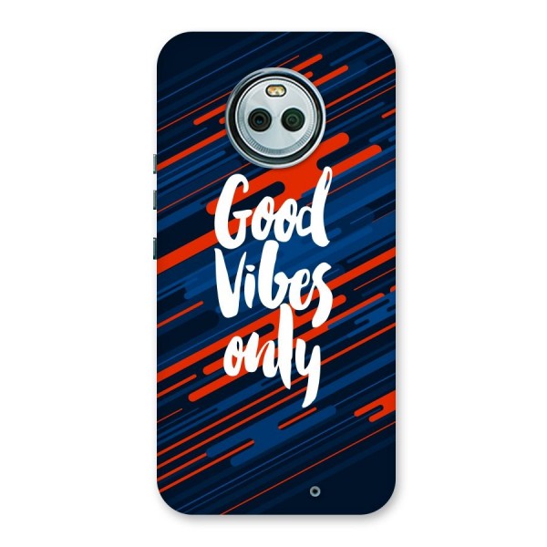 Good Vibes Only Back Case for Moto X4