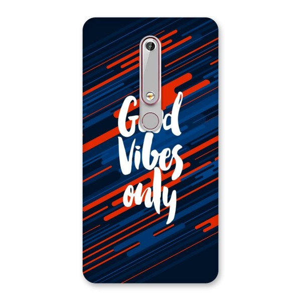 Good Vibes Only Back Case for Nokia 6.1