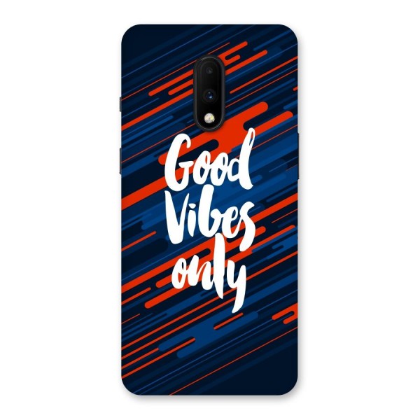 Good Vibes Only Back Case for OnePlus 7
