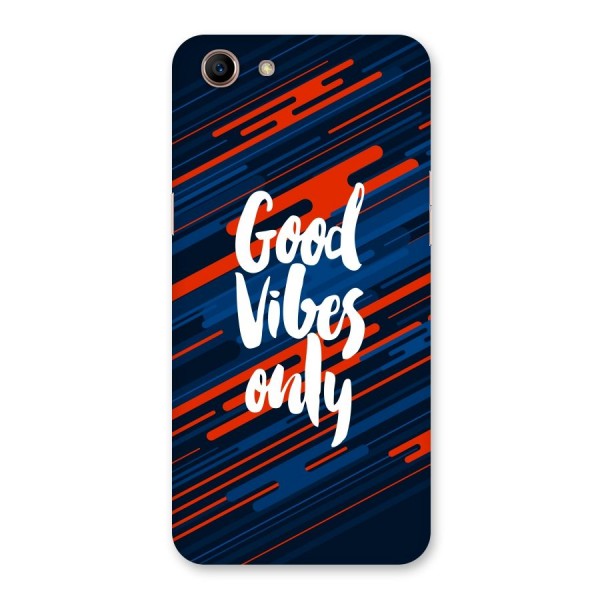 Good Vibes Only Back Case for Oppo A83 (2018)
