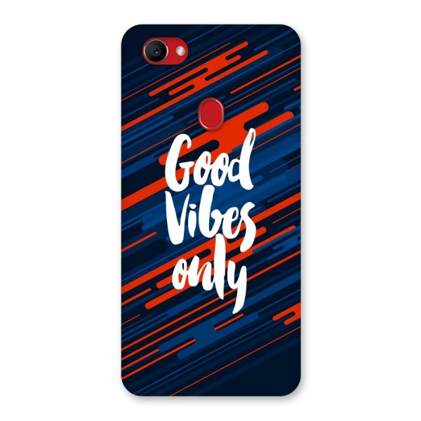Good Vibes Only Back Case for Oppo F7